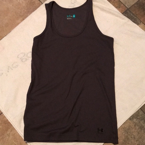 under armour ribbed fitted tank